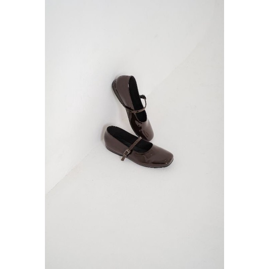 Eveseitch - Sada Glossy Flatshoes