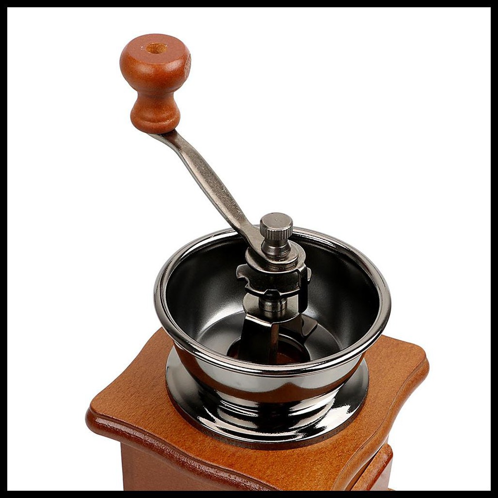 ALAT PENGGILING KOPI MANUAL COFFEE GRINDER - 16290 - BROWN