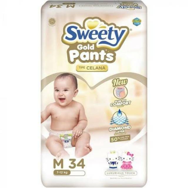 Sweety Gold M34/Diapers Sweety gold murah