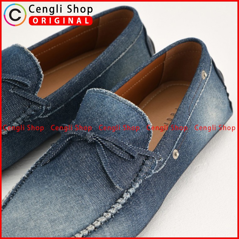 SEPATU PEDRO LOAFERS PRIA ORIGINAL TERBARU LOAFER PANSUS CASUAL FORMAL NAVY BLUE BIRU PEDPM165980220