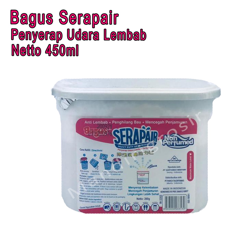 Serapair *Bagus * Penyerap Udara Lembab *450ml