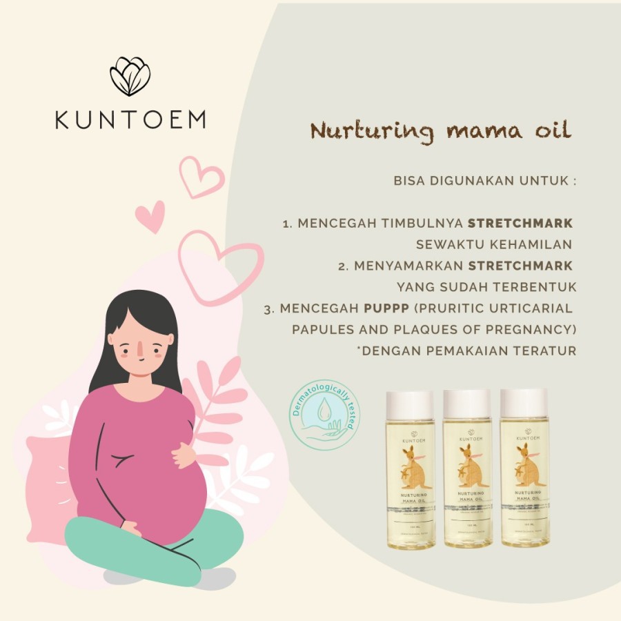 Kuntoem - Nurturing Mama Oil 100ml