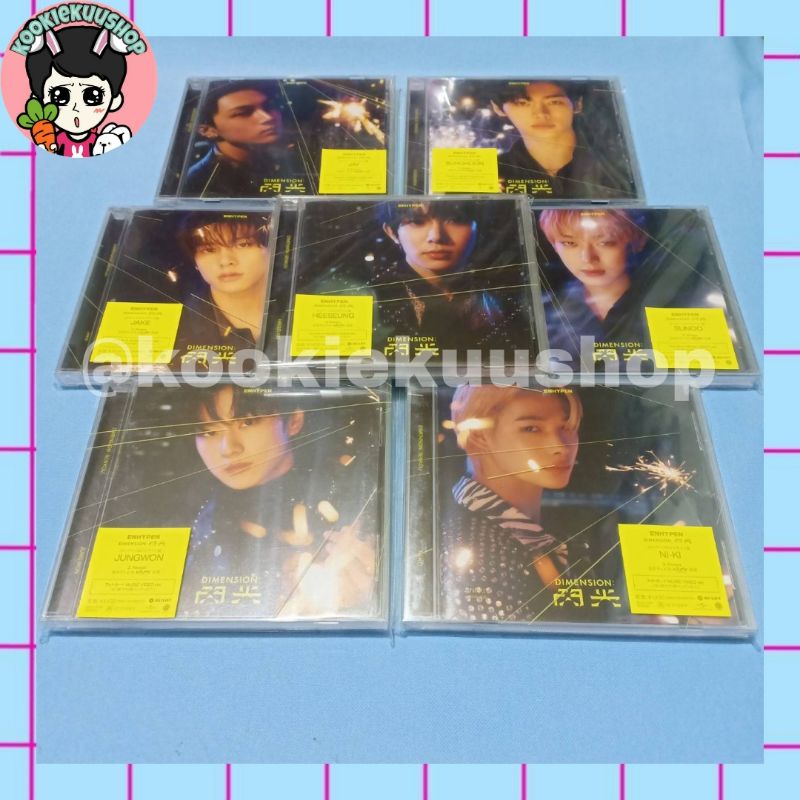 Album Senkou Solo Jacket standard Only dan sealed Heeseung Jay Jake Sunghoon Sunoo Jungwon Ni-ki