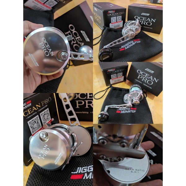 Set jigging Reel OH Ocean Pro 400L & rod OH gindara 2.5