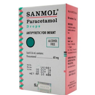 SANMOL DROP 15 ML - TURUN PANAS ANAK