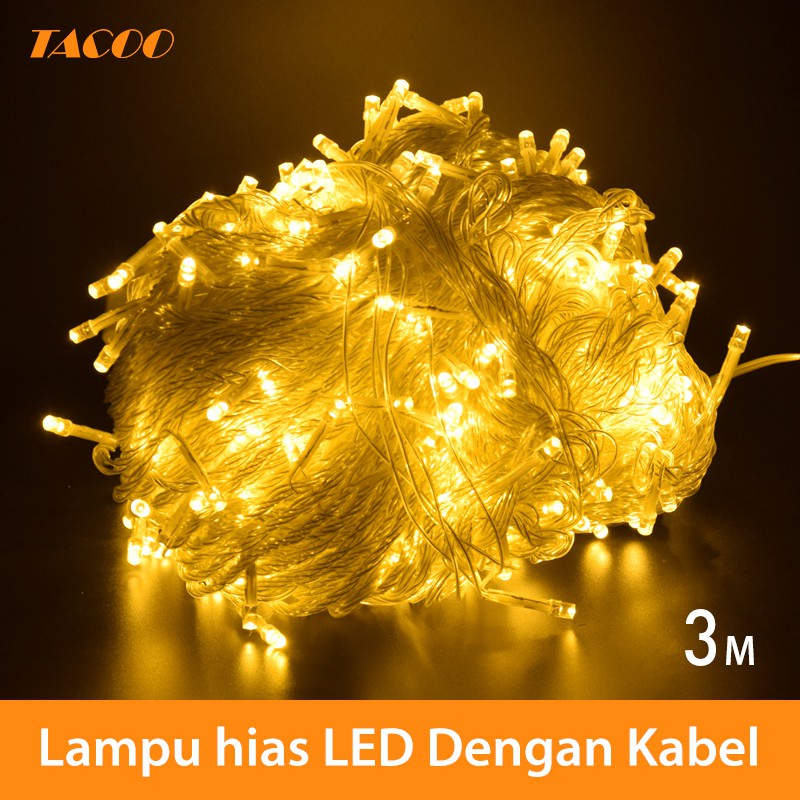 

TACOO Lampu Tumblr LED Hias Kamar Ke bawah / Lampu Dekorasi Unik Original panjang 3M