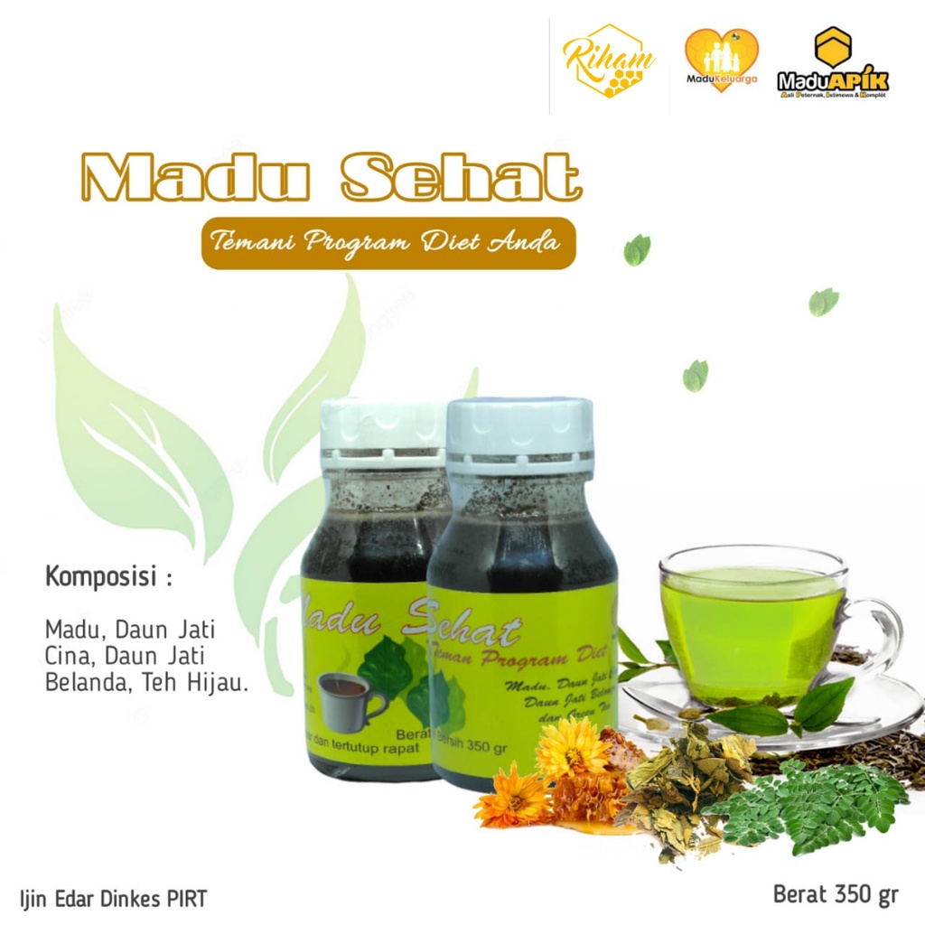 

Madu Apik SEHAT DIET 350g