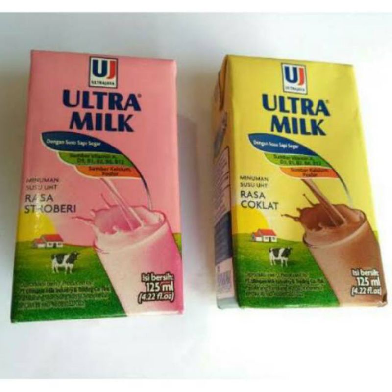 

Ultra milk 125ml susu UHT