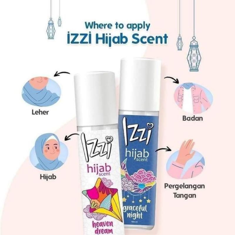 izzi hijab scent all variant 100ml