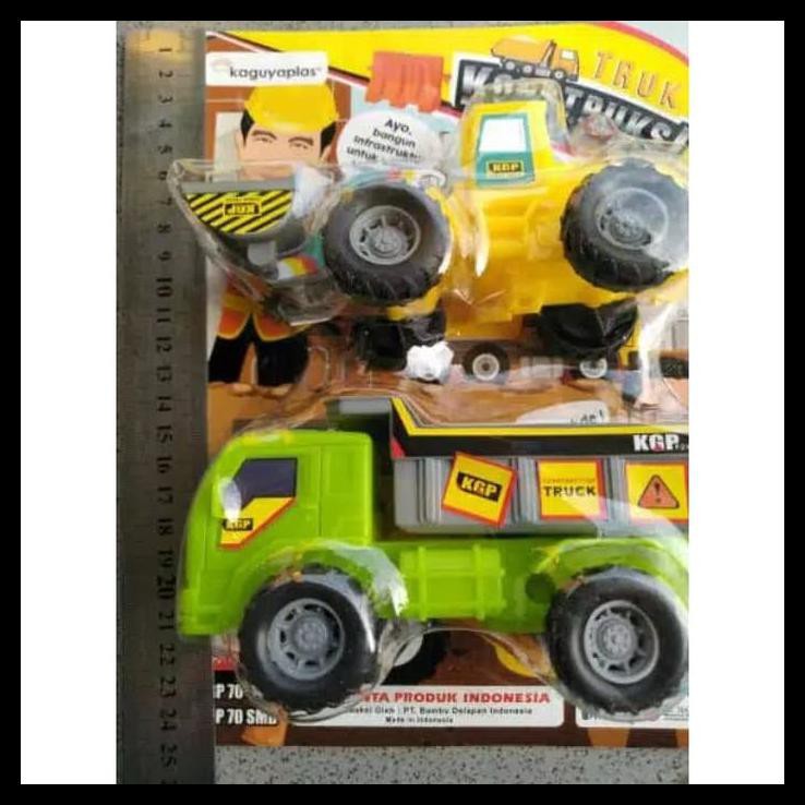 Truk Kontruksi Kgp 70 Sma / Mainan Truk Anak / Diecast Truk