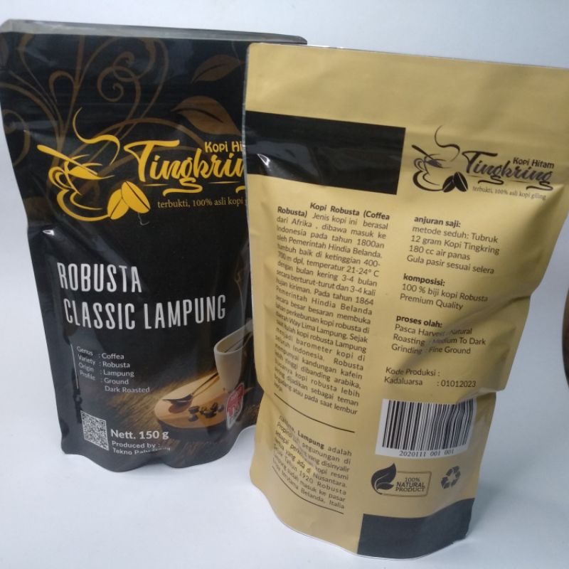 

KOPI TINGKRING 100% ASLI KOPI GILING AROMA FRESH / KOPI LAMPUNG