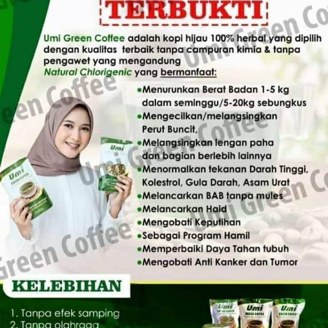 

UMI green coffe bean