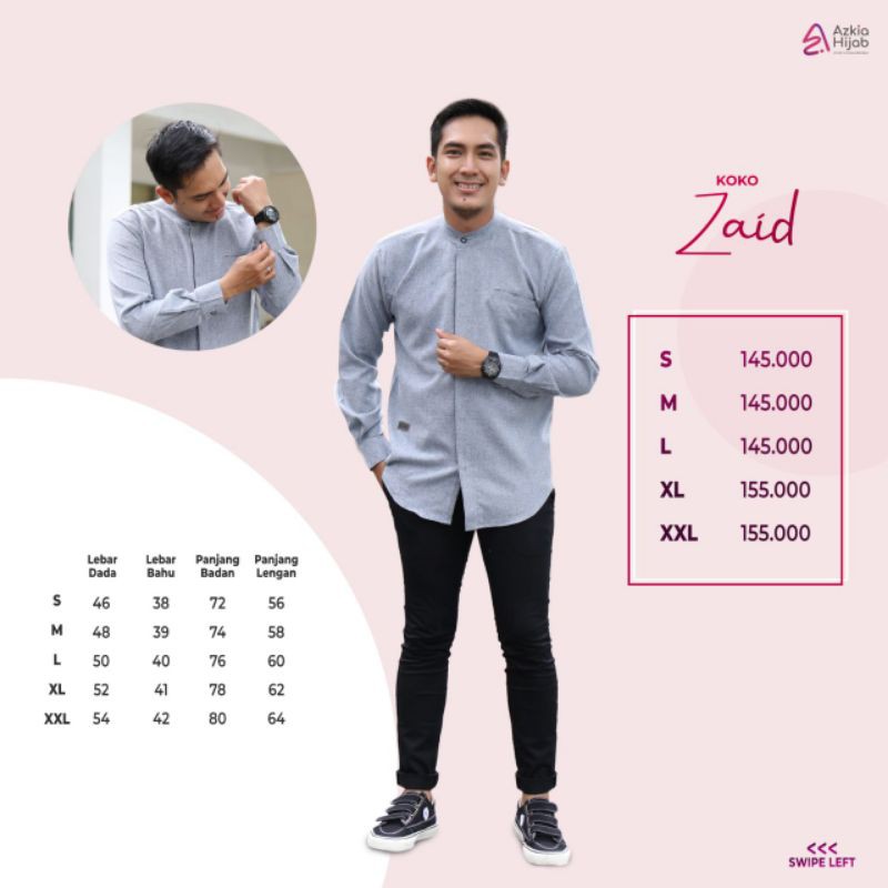 Koko Zaid by Azkia Hijab / Koko dewasa