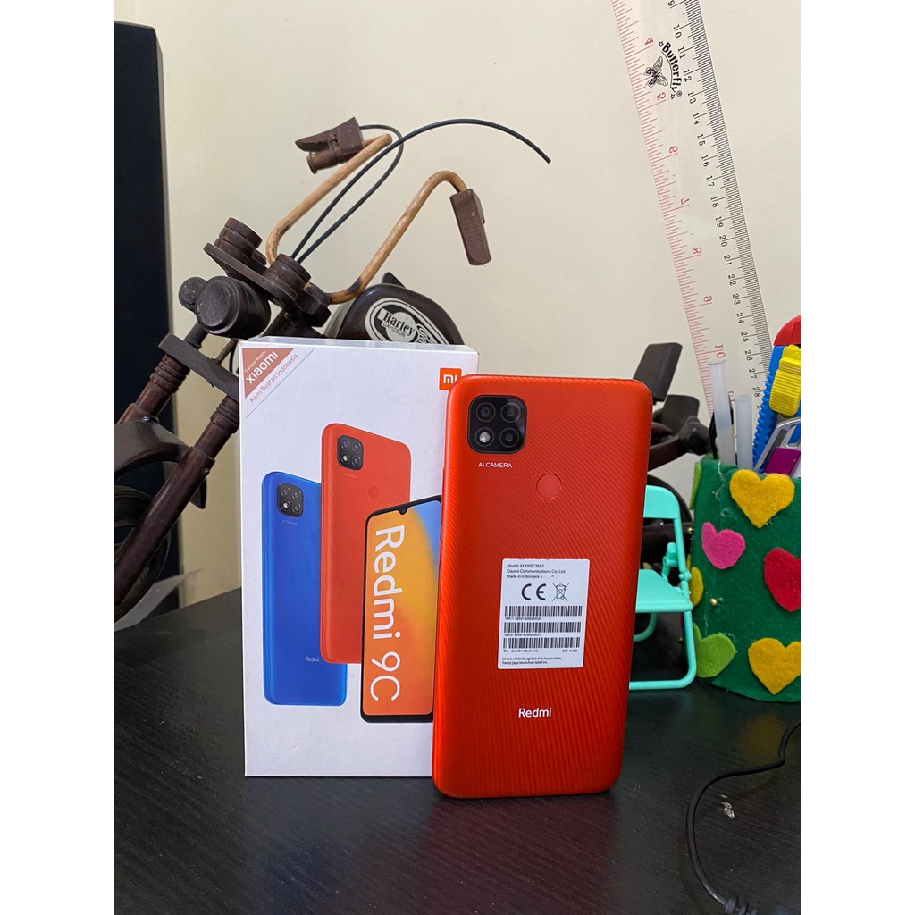 REDMI 9C RAM 4/64GB SECOND BERGARANSI
