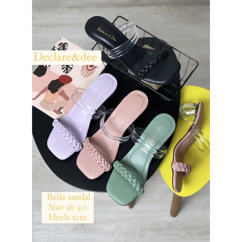 DECLARE&amp;DEE BELLA HEELS KACA 5CM