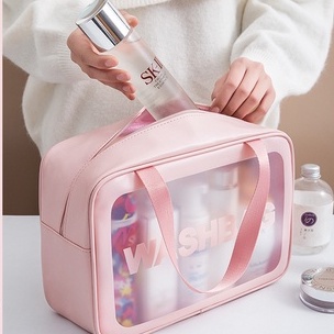 Waterproof Washbag Tas Toiletries Kosmetik Transparant Pouch Travel Bag Make Up Organizer Toiletry