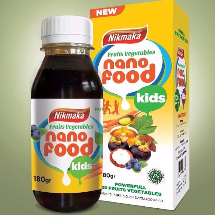 Obat Herbal - Madu Diet - Obat-Obatan Nano Food Kids : Vegetables With 20 Herbal Pilihan Termurah