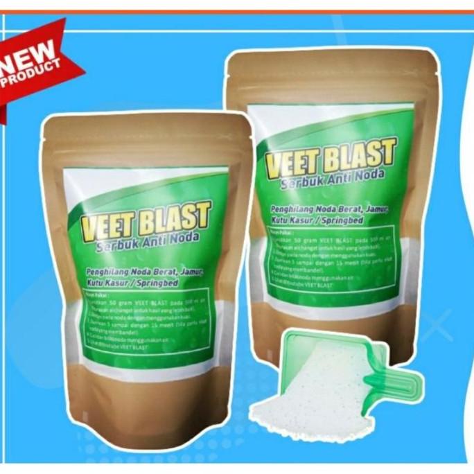 best P1 Serbuk Anti Noda Veet Blast Pembersih Noda Jamur