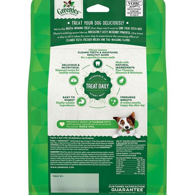 Jual Greenies Teenie Dog Dental Treats - 65 pcs (2-7 kg) - Pembersih Gigi  Indonesia|Shopee Indonesia