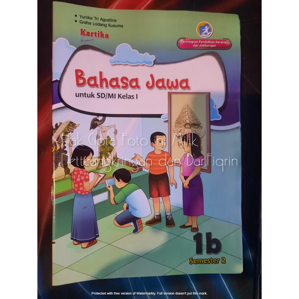 LKS Bahasa Jawa Kelas 1 2 3 4 5 6 Semester 2 SD/MI K13-Kartika-Yunika TA