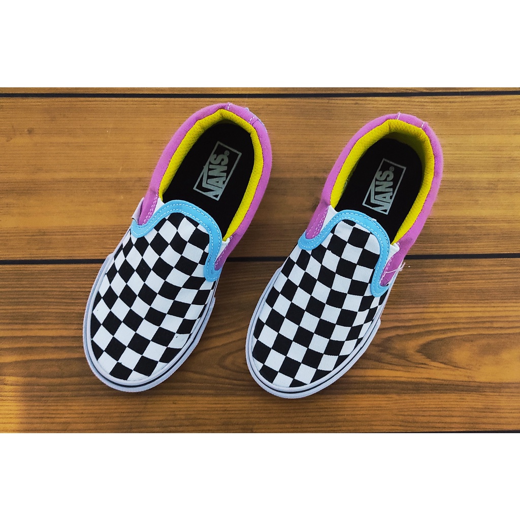 Sepatu Anak Vans Slip On / Vans Anak Slip On / Vans Anak Perempuan / Slip On Anak Laki Laki / Sepatu Anak Slip On