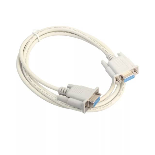 KABEL SERIAL RS232 DB9 FEMALE TO FEMALE 1,5 METER