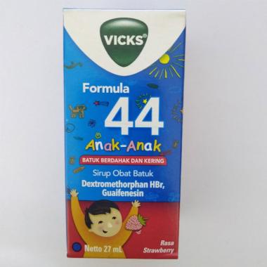 Vicks Anak Formula 44 Rasa Strawberry Isi 54 Ml