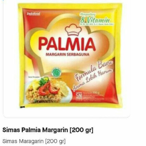 

Simas PALMIA Margarin 200 gram