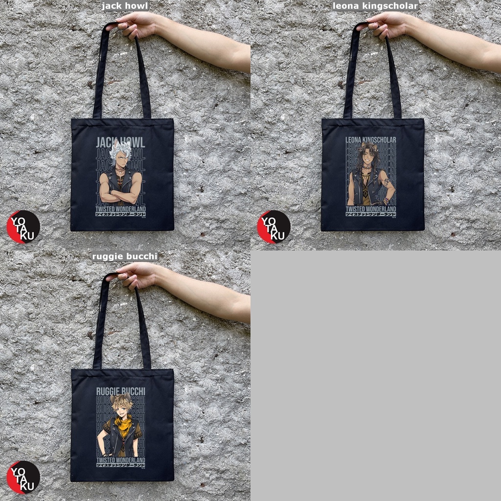 Tas Tote Bag Twisted Wonderland (Savanclaw) YOTAKUSHOP