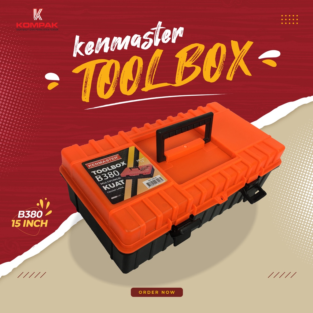 Jual Kenmaster Tool Box Jumbo B Tempat Penyimpanan Perkakas Kotak