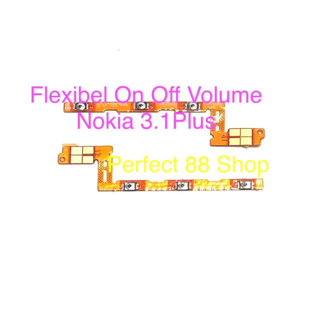Flexibel On Off Volume Nokia 3.1+ 3.1Plus 2018