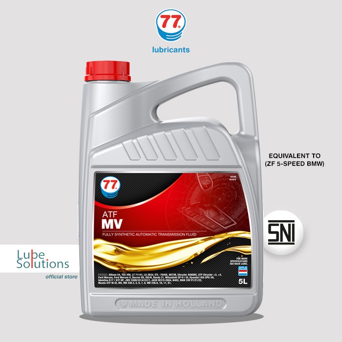 OLI MATIC 77 LUBRICANTS ATF MV (ZF 5 BMW) - GALON 5 LITER