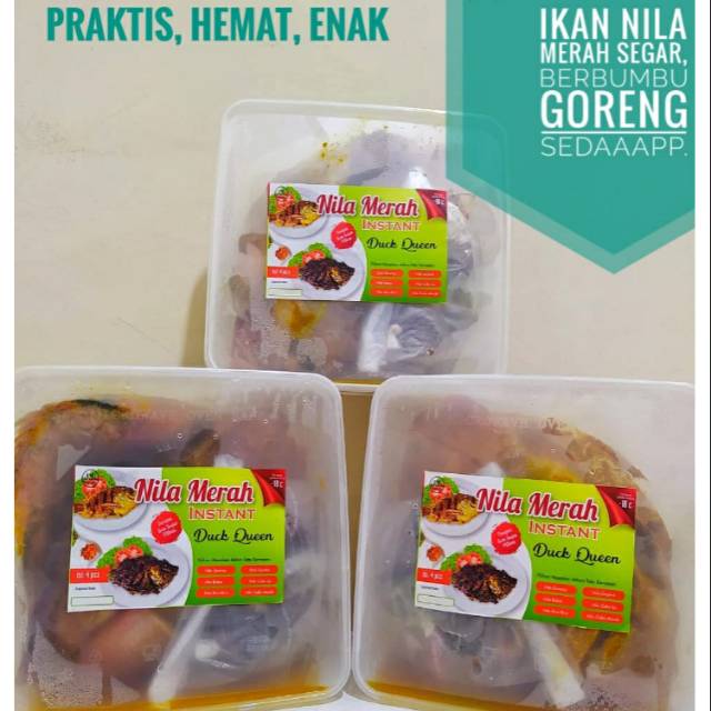 

Frozen Nila Instan Bumbu Duck Queen||Lauk Instan