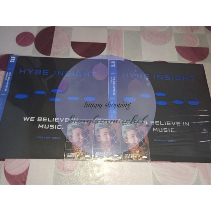 [READY STOK] SHARING POSTER HYBE INSIGHT OFFICIAL