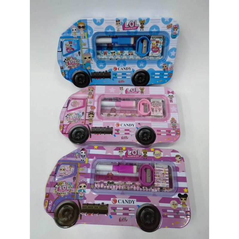 

Tempat pensil/Kotak Pensil/Pancil Case LOL dan isi 5076