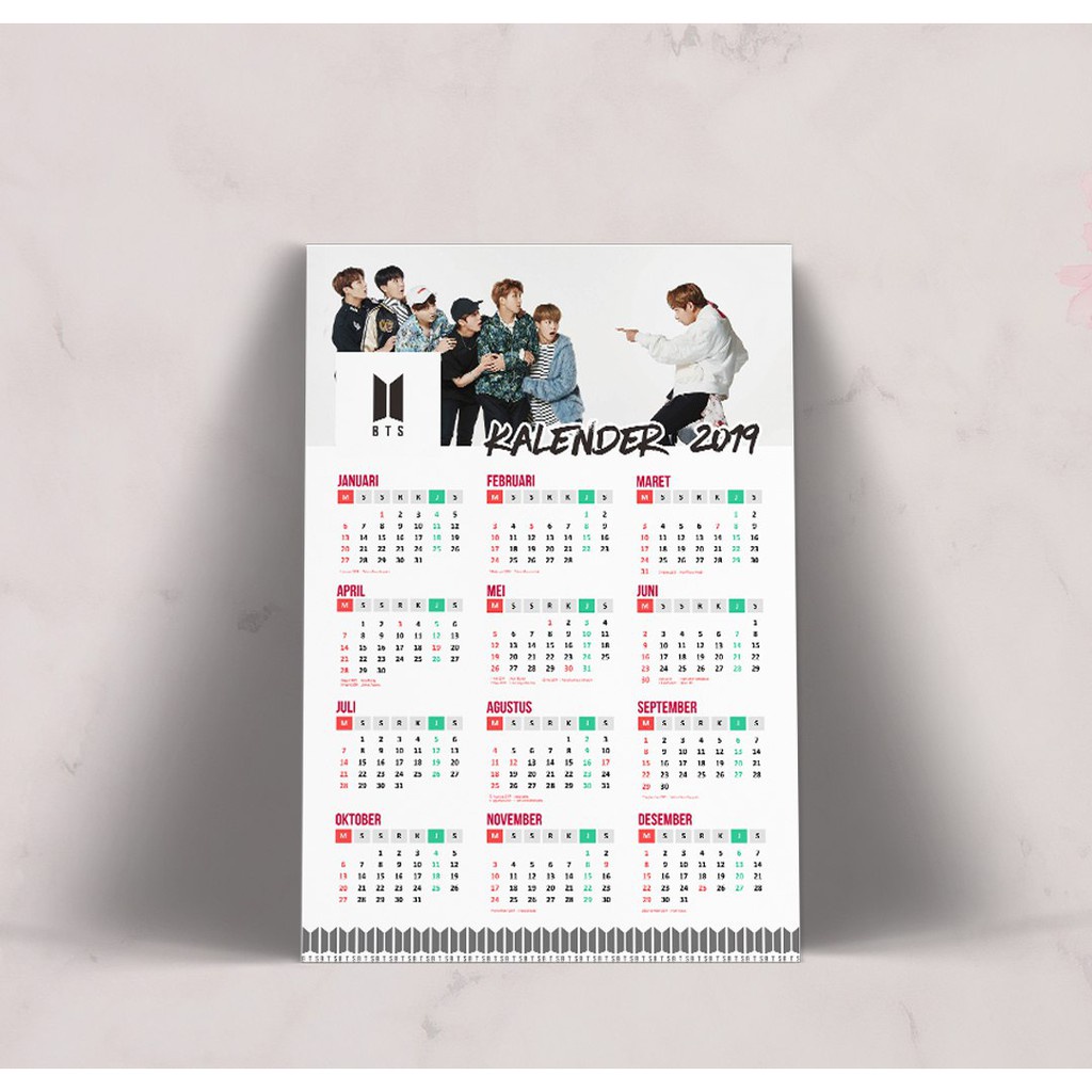 

KALENDER DINDING TEMPEL KALENDER KPOP KALENDER CUSTOM BTS BT21(BISA REQUEST BIAS) NCT EXO BLACKPINK