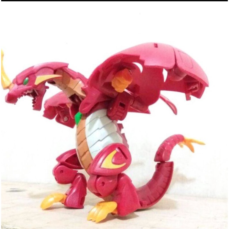 mainan big bakugan transfomer dragon