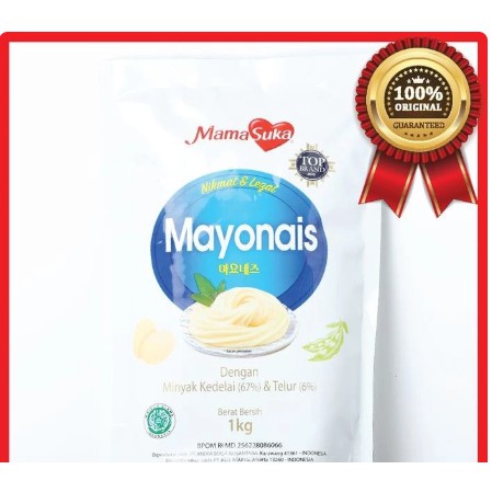 

MAMASUKA MAYONNAISE MAYONAIS POUCH 1KG