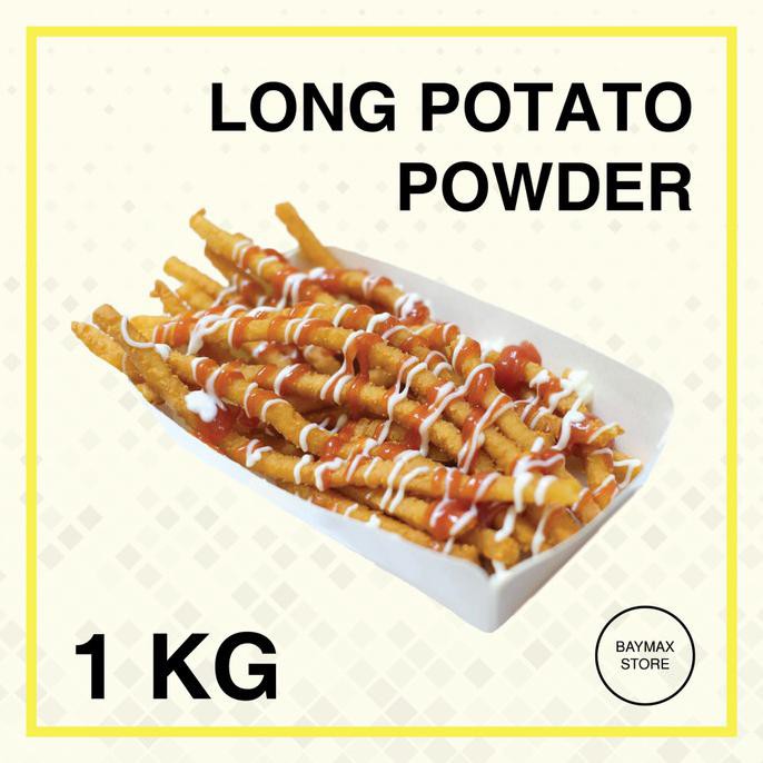 

Promo Awal tahun Tepung Powder Premix Long Potato atau Kentang Panjang Big Sale