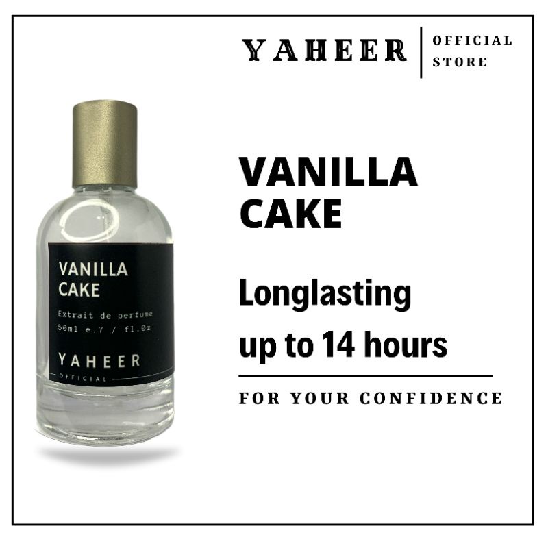 YAHEER PARFUM VANILLA CAKE