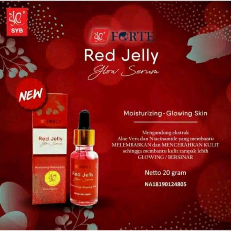 SERUM RED JELLY GLOW SERUM BY SYB FORTE