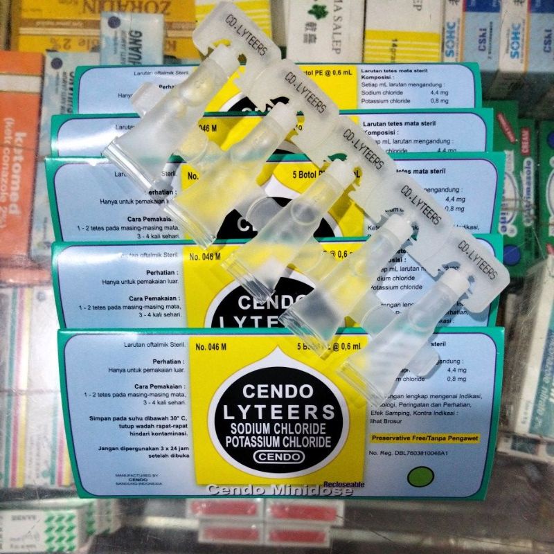 CENDO LYTEERS/Obat Tetes Mata untuk MATA KERING dan Iritasi Ringan