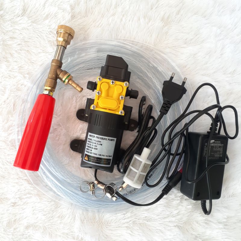 Mesin Cuci Motor Steam Portabel