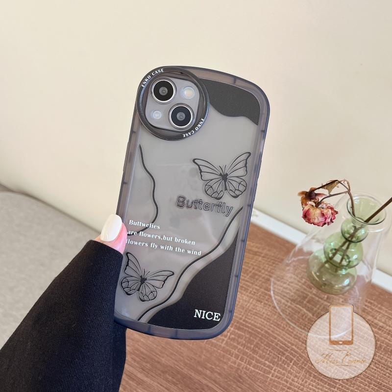 Casing Softcase TPU Redmi 9 10 9T 10A 10C 9A 9C NFC Redmi Note 10 9 8 10s 10Pro 9Pro 9s Note10s Note11 Shockproof Butterfly