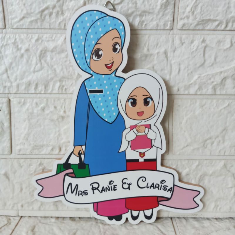 SOUVENIR SEKOLAH SD PAJANGAN DEKORASI DINDING
