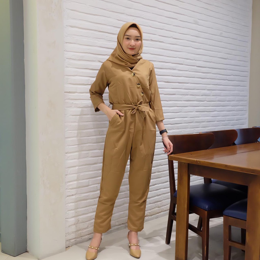 JUMPSUIT SQUILBY MURAH / JOVANKA MAULIDA OVERALL