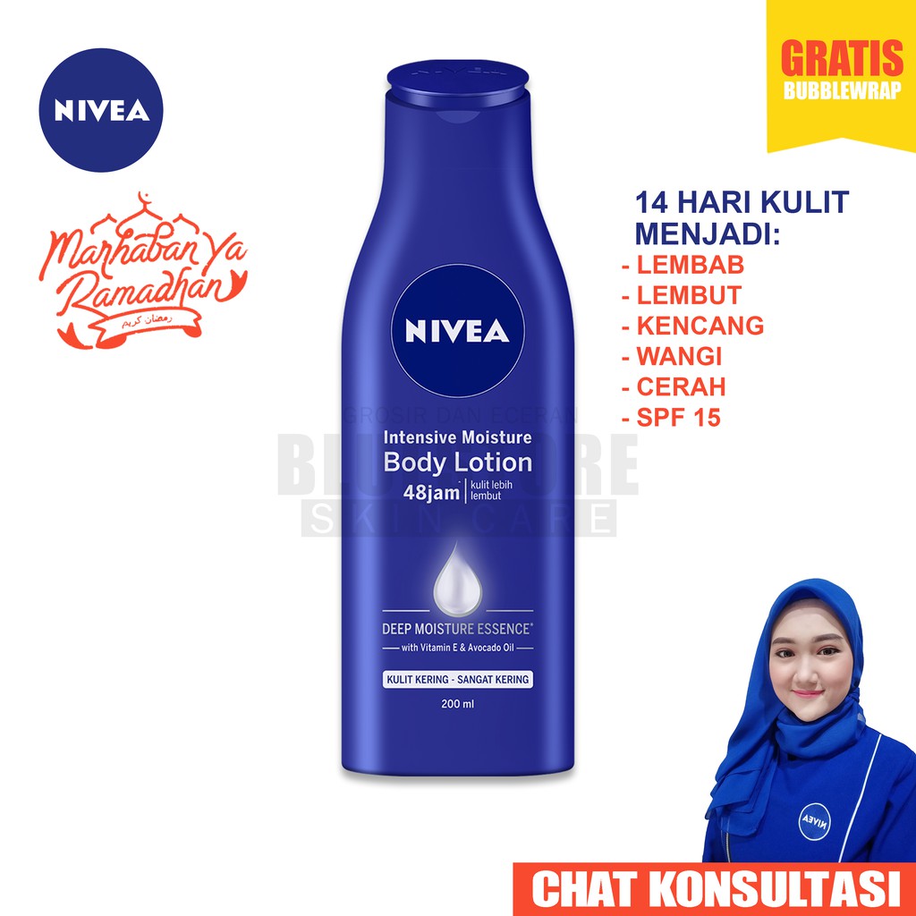 NIVEA HAND BODY LOTION INTENSIVE MOISTURE 200 ML