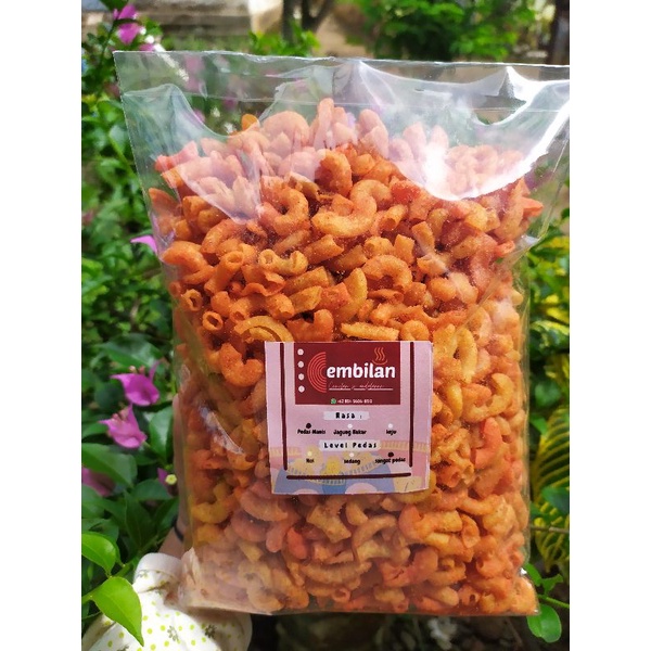 

[MAKRONI] Makroni rasa-rasa Si cembilan 250GRAM