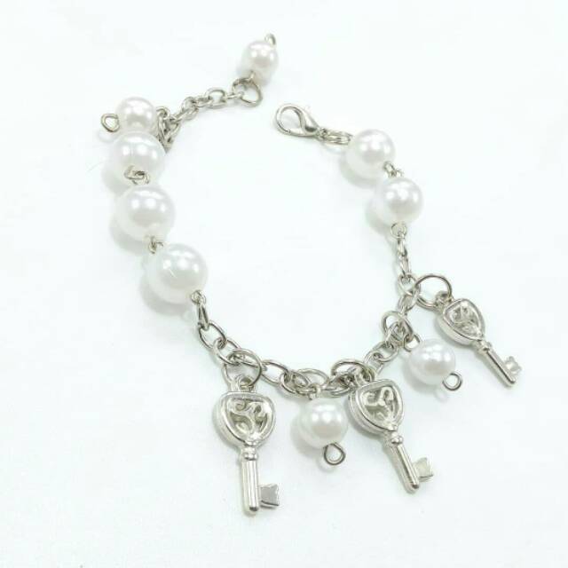 Gelang mutiara cantik gelang fashion lucu kekinian gelang