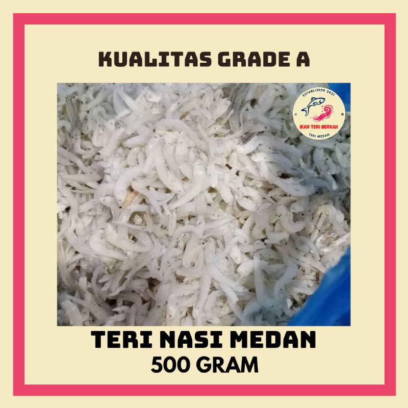 

Teri Nasi Medan 500gr / Ikan Teri Nasi Medan / Teri Nasi Bestseller